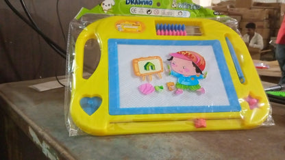 Magic Sketch Slate Board for Kids (1 Pc / 31 × 22 Cm) signaturekarts