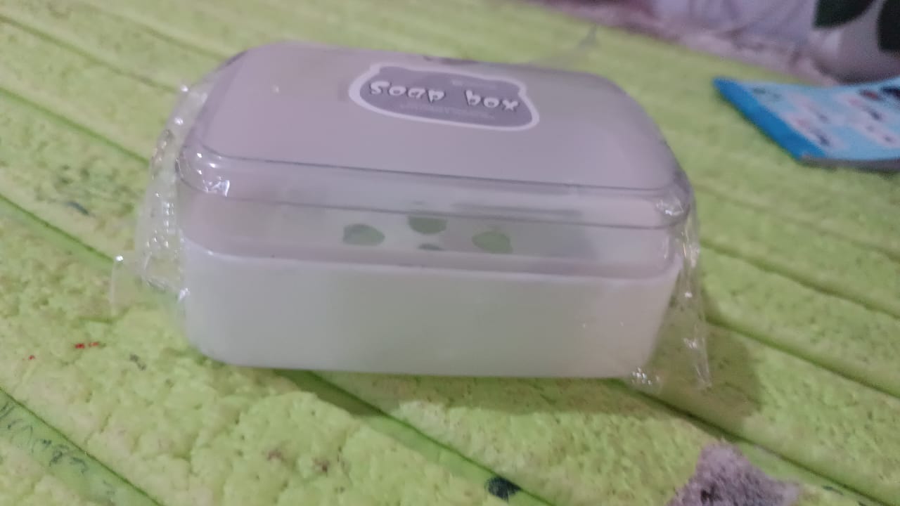 Plastic Soap Dish, Plastic Self Draining Soap Holder ,Sabudani (1 Pc / Mix Color) Signaturekarts