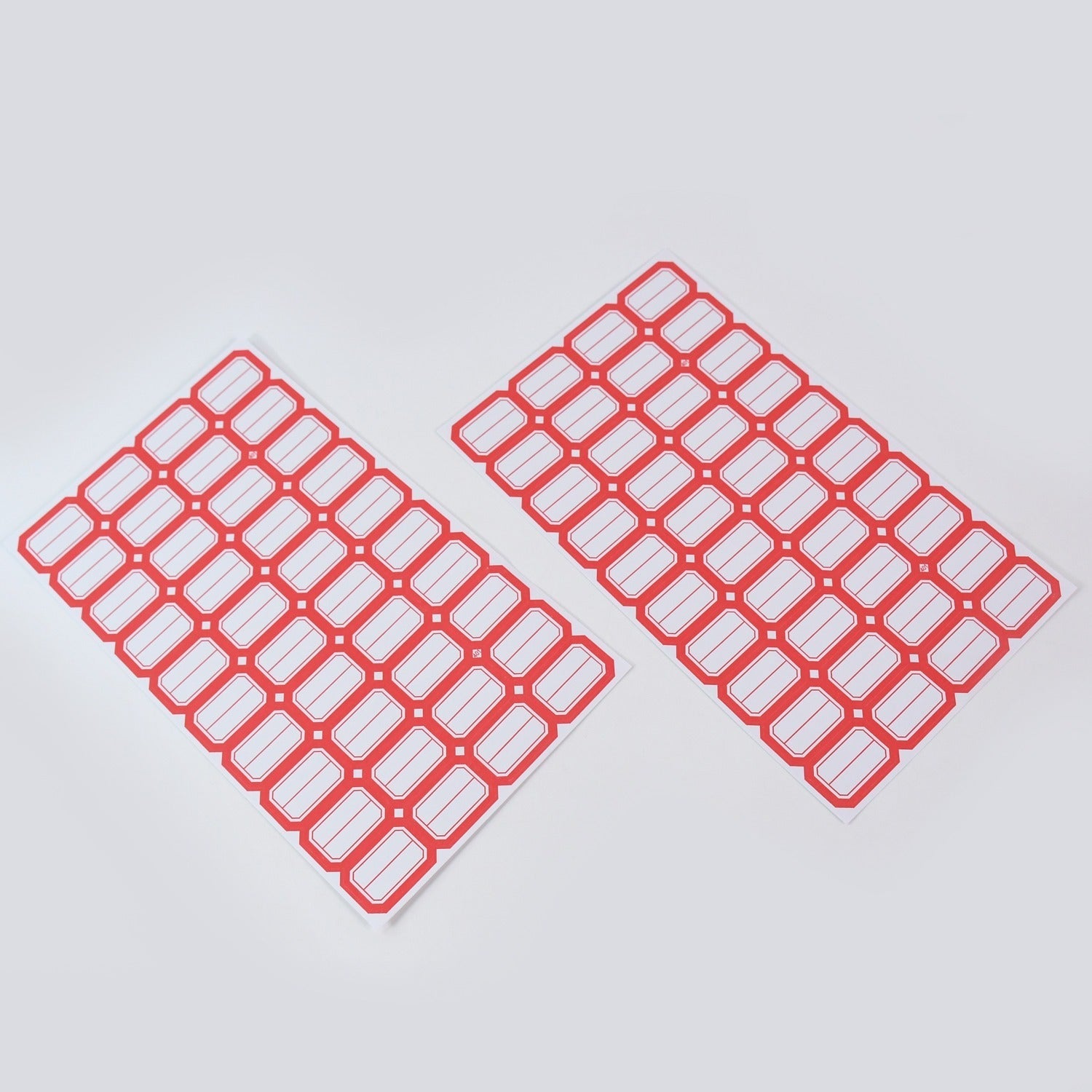 Multipurpose Writable Blank Label Sticker Sheets (1 Sheet) Signature Kart