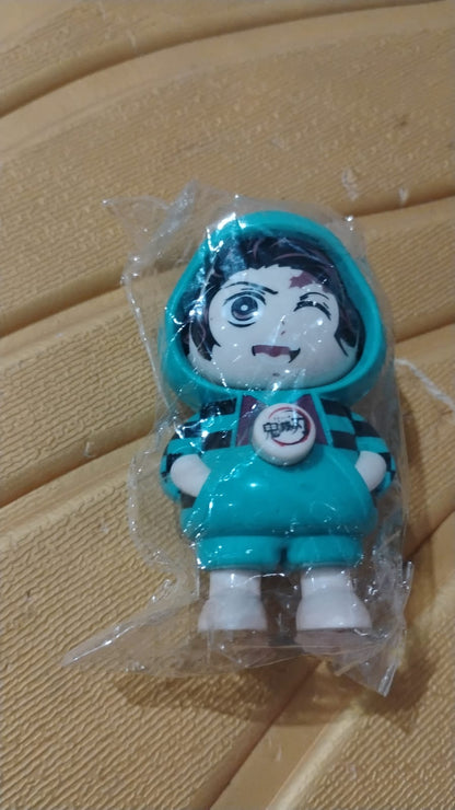 Cartoon Character Design Cute Action Figure Keychain (Mix  Design & 1 Pc) Signature Kart