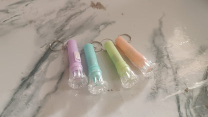 Mini LED Flashlight Keychain Torch (Mix Color & 1 Pc) Signature Kart
