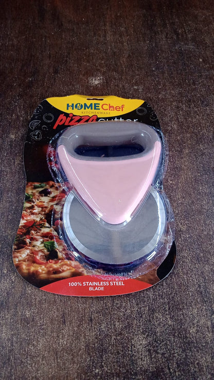 HomeChef Ergonomic Pizza Cutter with Stainless Steel Rotating Blade (1 Pc) Signature Kart