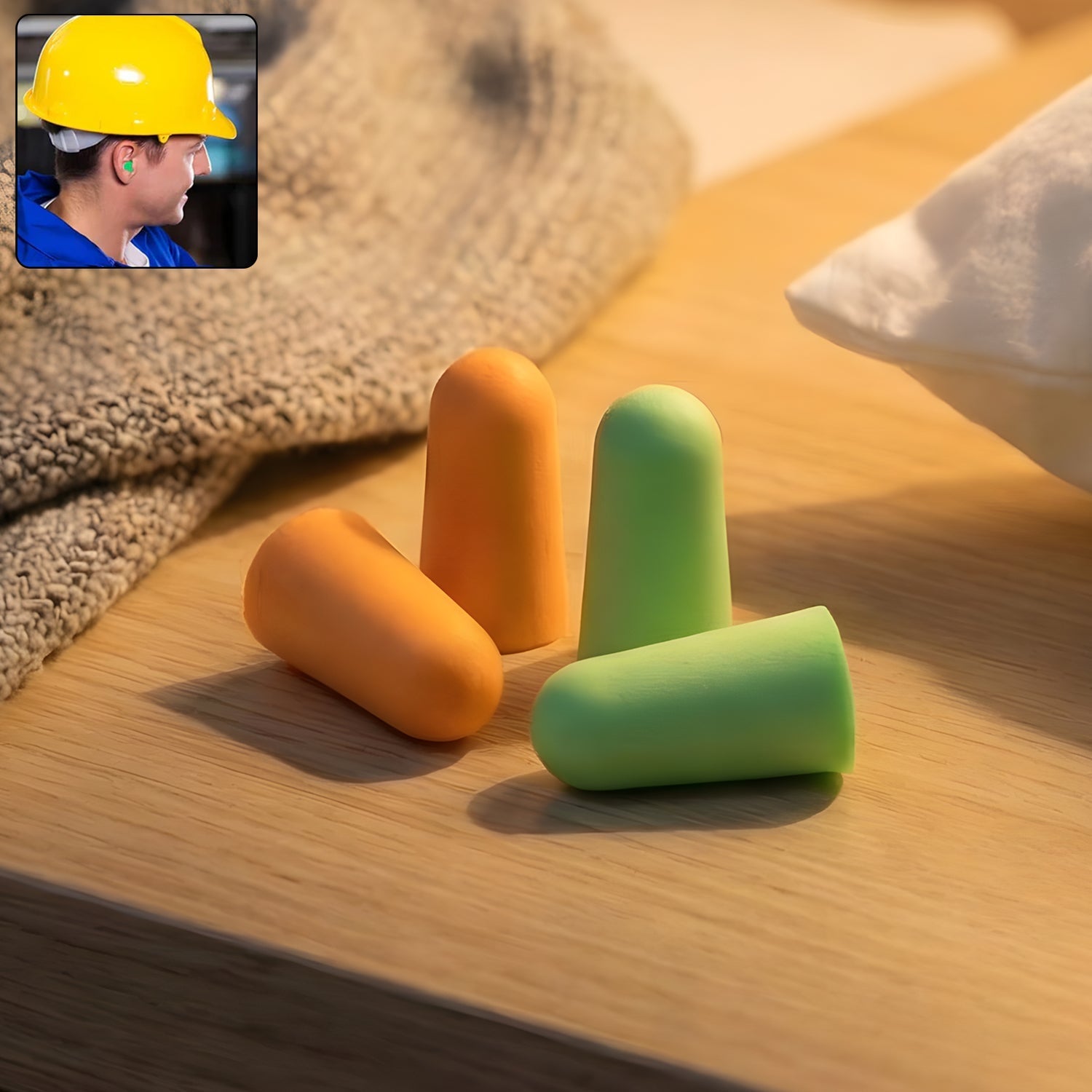 Reusable Noise Reduction Foam Ear Plugs (2 Pair Set) The Morsignaturekarts