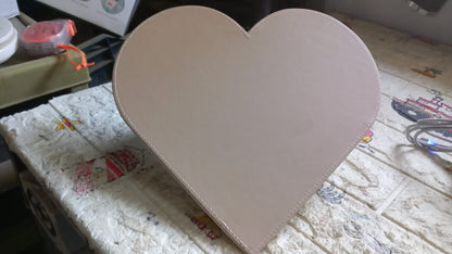 Heart Shape Board For Art and Thick Pad of Heart Shape for Art signaturekarts