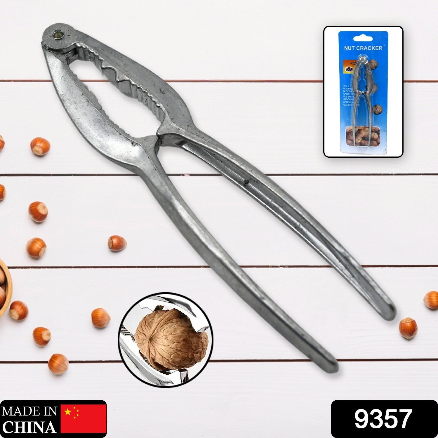 Luxury Stainless Walnut Cracker – Portable Nut Cutter & Pliers signaturekarts