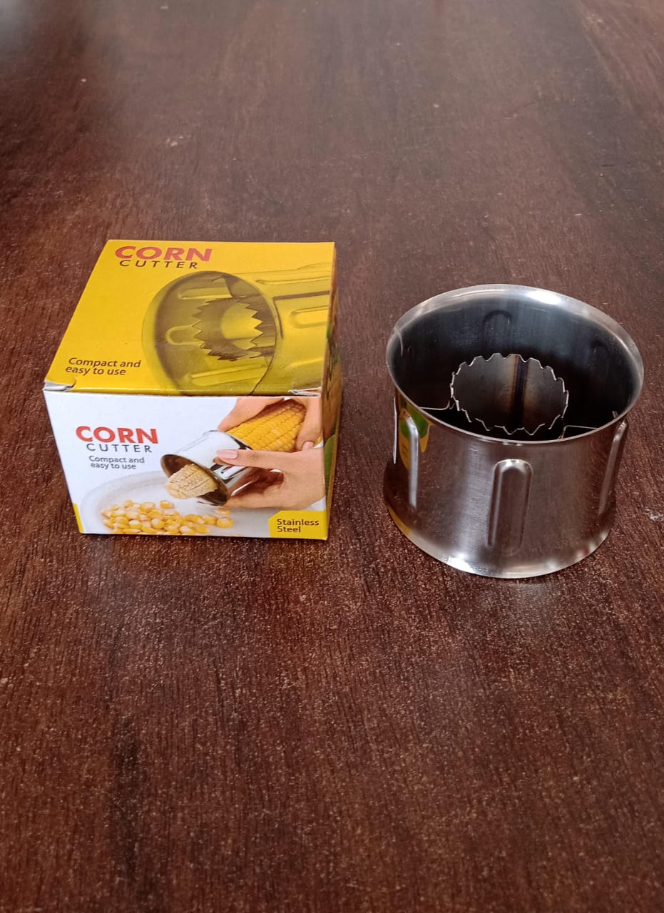 Corn Cutter Stainless Steel Stripping Kernels Remover (1 Pc) signaturekarts