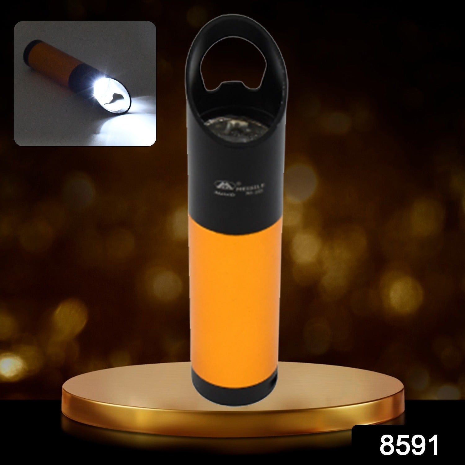 Portable Mini Torch 9 LED High Lumen Pen Flashlight Compact for Emergency (1 Pc) signaturekarts