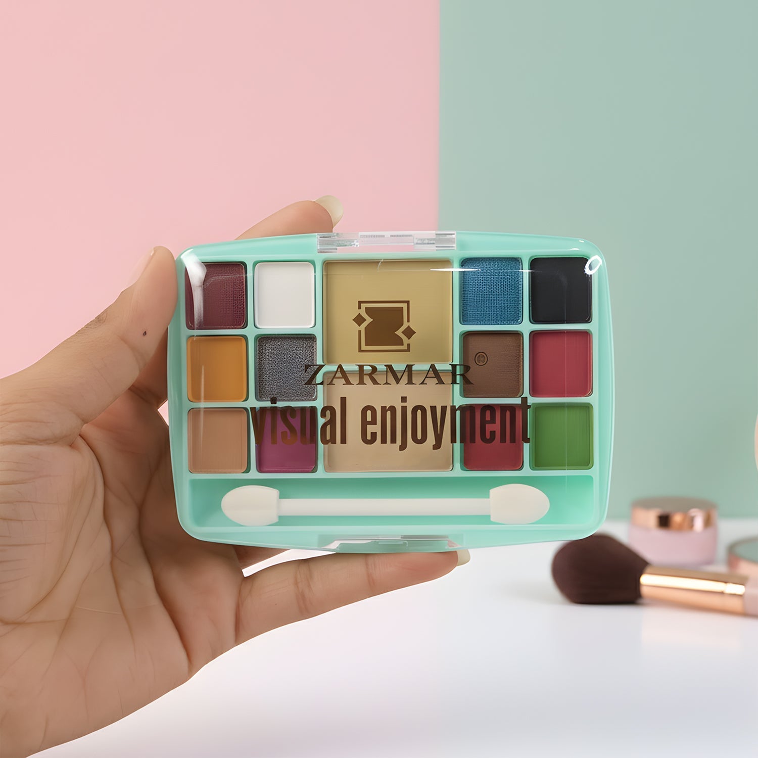 Multi-Color Eyeshadow & Compact Makeup Kit (15 GM / 1 Pc) The Morsignaturekarts
