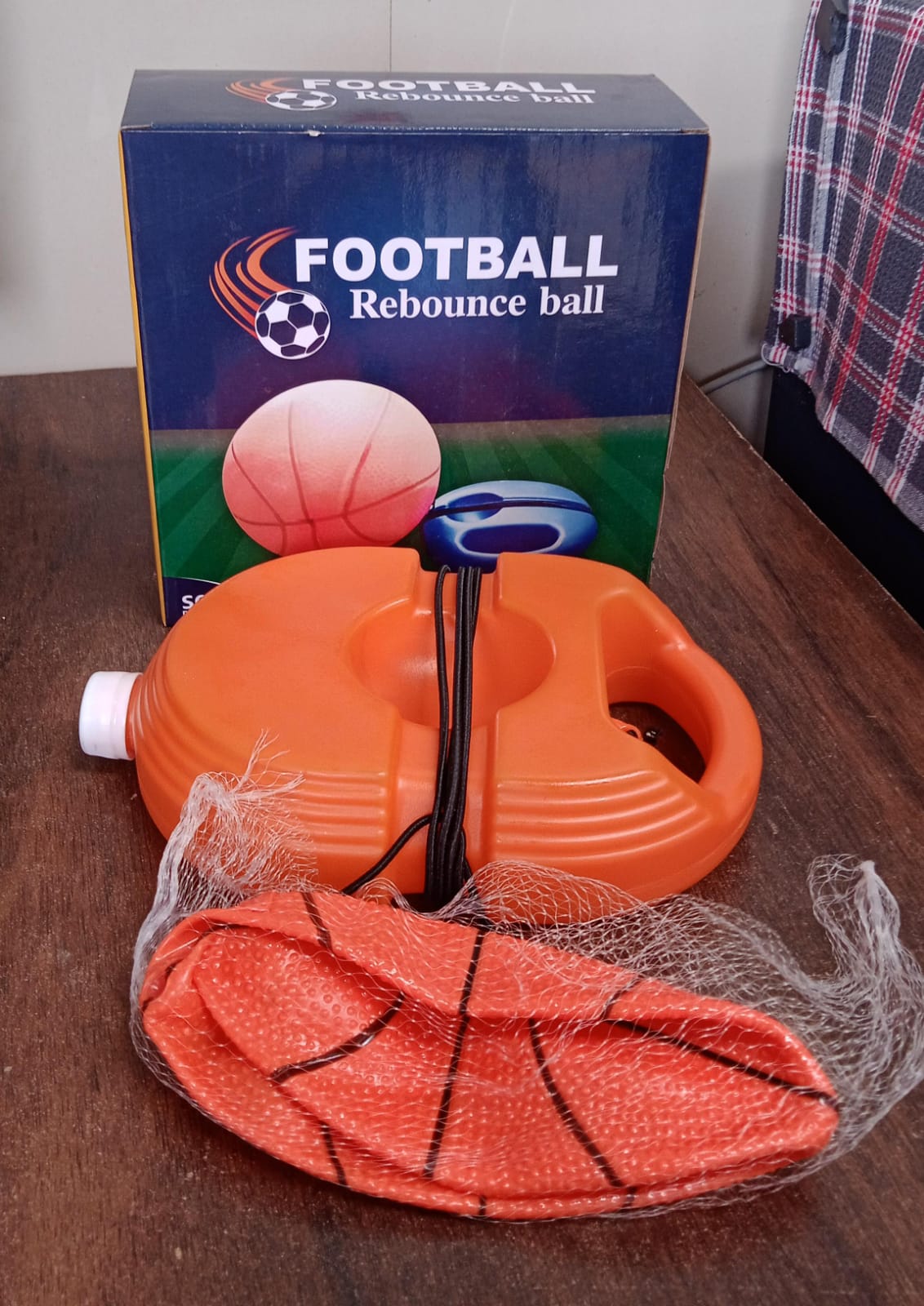 Football Rebound Ball with String (1 Set) Signaturekarts