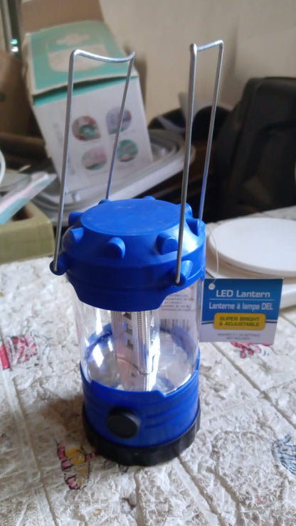 Portable Waterproof Camping Lantern for Hiking & Fishing (Battery Not Included) signaturekarts