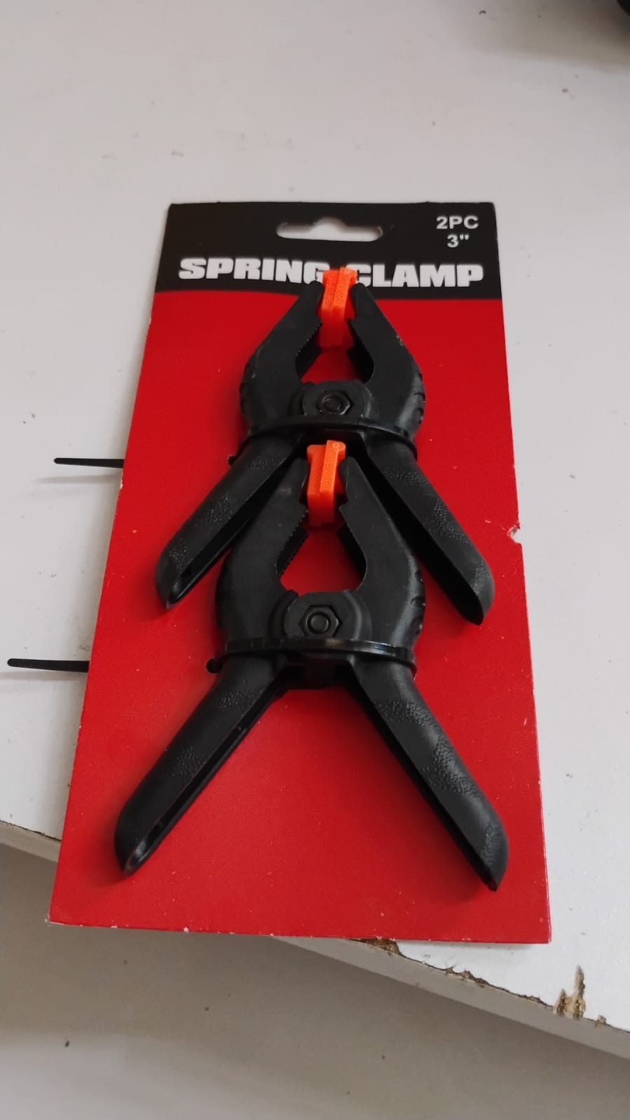 3 inch Heavy Duty Clips Clamp Spring Clamps Clip Fixture (2 Pc Set) signaturekarts
