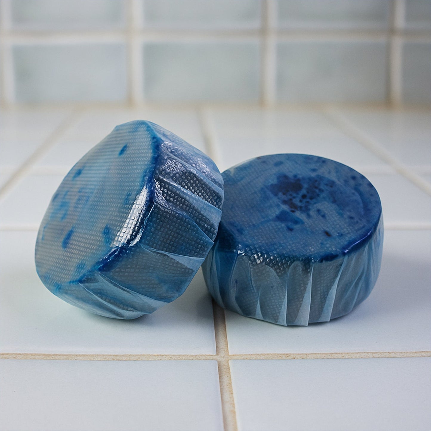 Toilet Cleaner Flush Tab Ocean Blue 100 Gram Your Brand