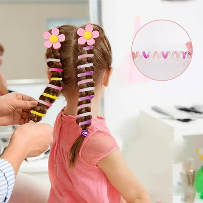 Colourful Telephone Wire Hairbands (1 pc / Mix Design), Hair accessories signaturekarts
