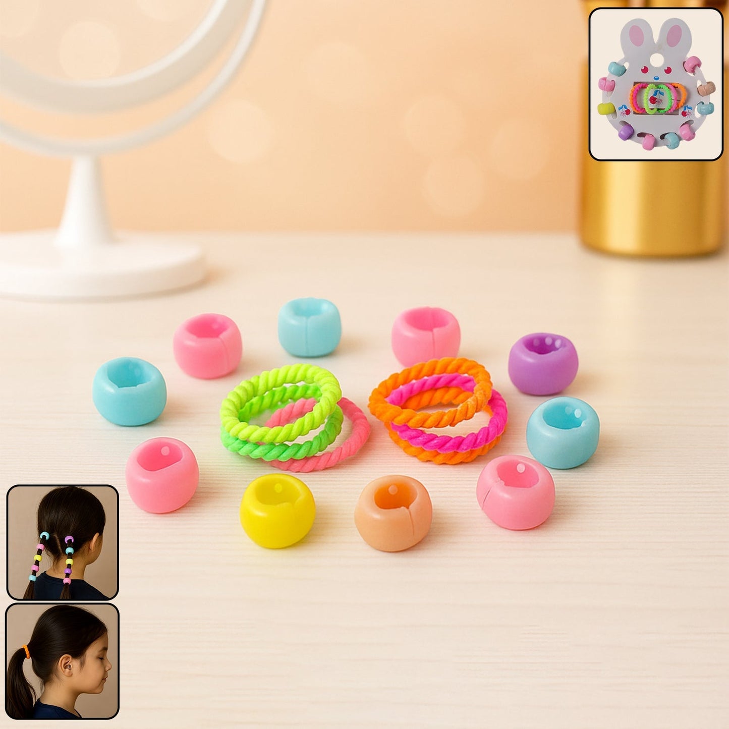 Hair Clip & hairband Accessories Set for Girls (1 Set) Signature Kart