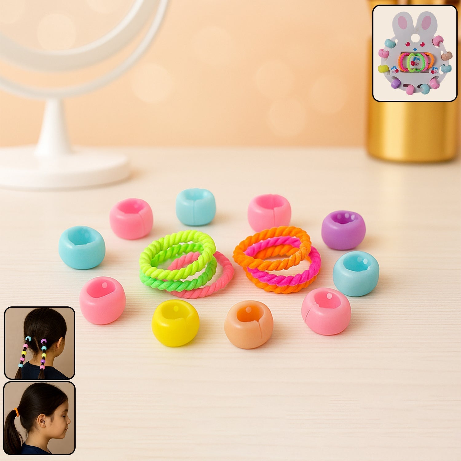 Hair Clip & hairband Accessories Set for Girls (1 Set) Signature Kart