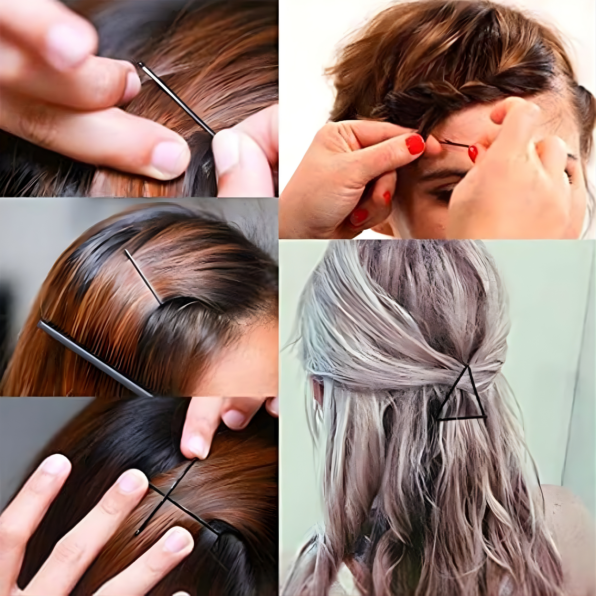 Big Black Hair Bobby Pins (24 Pc) signaturekarts