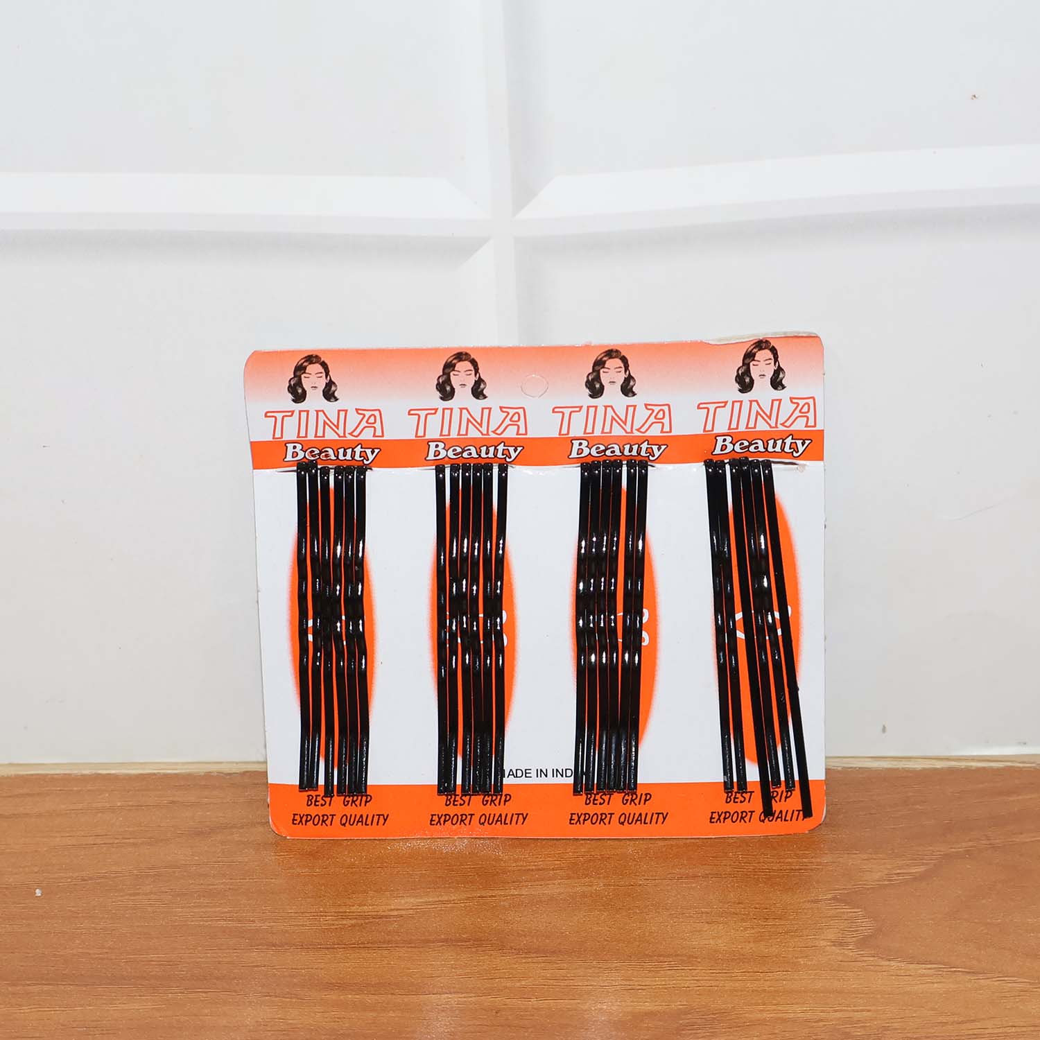 Medium Black Hair Bobby Pins (24 Pc) signaturekarts