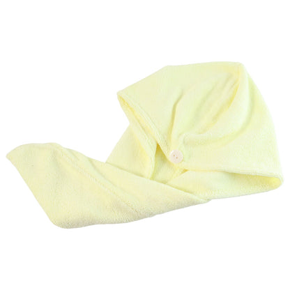 Quick Turban Hair-Drying Absorbent Microfiber Towel (1 Pc / Mix Design) Signature Kart