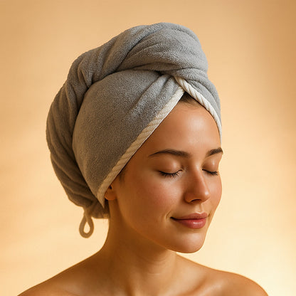 Hair Drying Magic Hair Cap Towel Wrap for Women (1 Pc / Mix Design) Signaturekarts