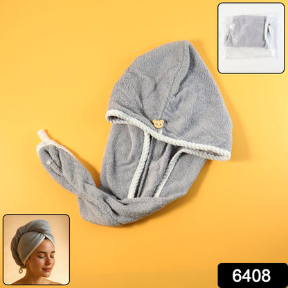 Hair Drying Magic Hair Cap Towel Wrap for Women (1 Pc / Mix Design) Signaturekarts