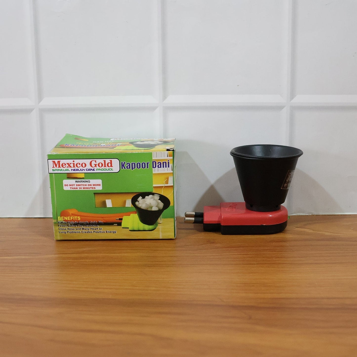 Electric Kapoor Dani Camphor Diffuser (1 Pc) signaturekarts