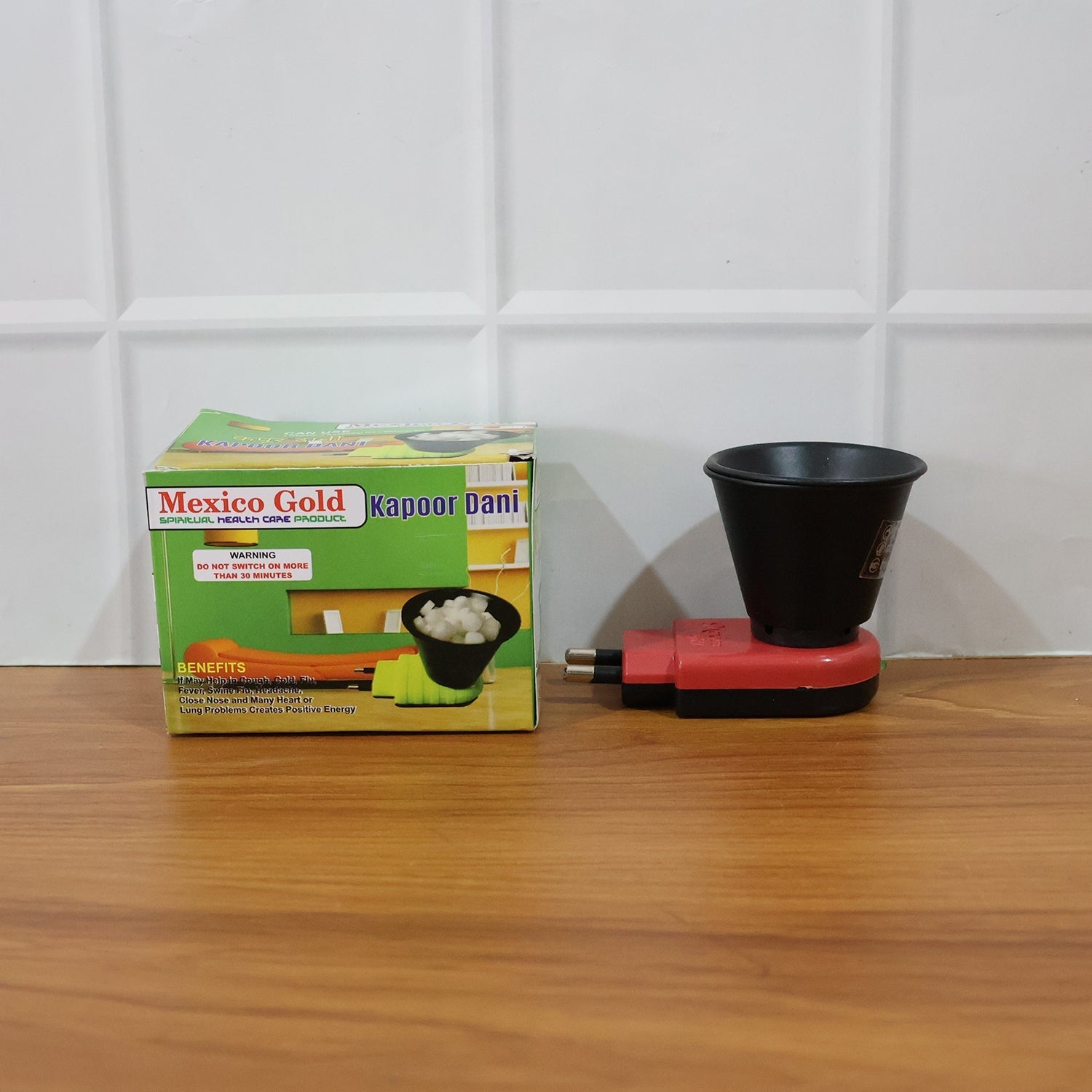 Electric Kapoor Dani Camphor Diffuser (1 Pc) signaturekarts