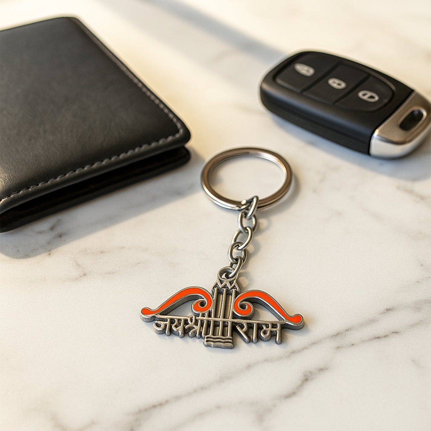 Krishna Theme Keychain Set (5 Pc Mix Design) signaturekarts