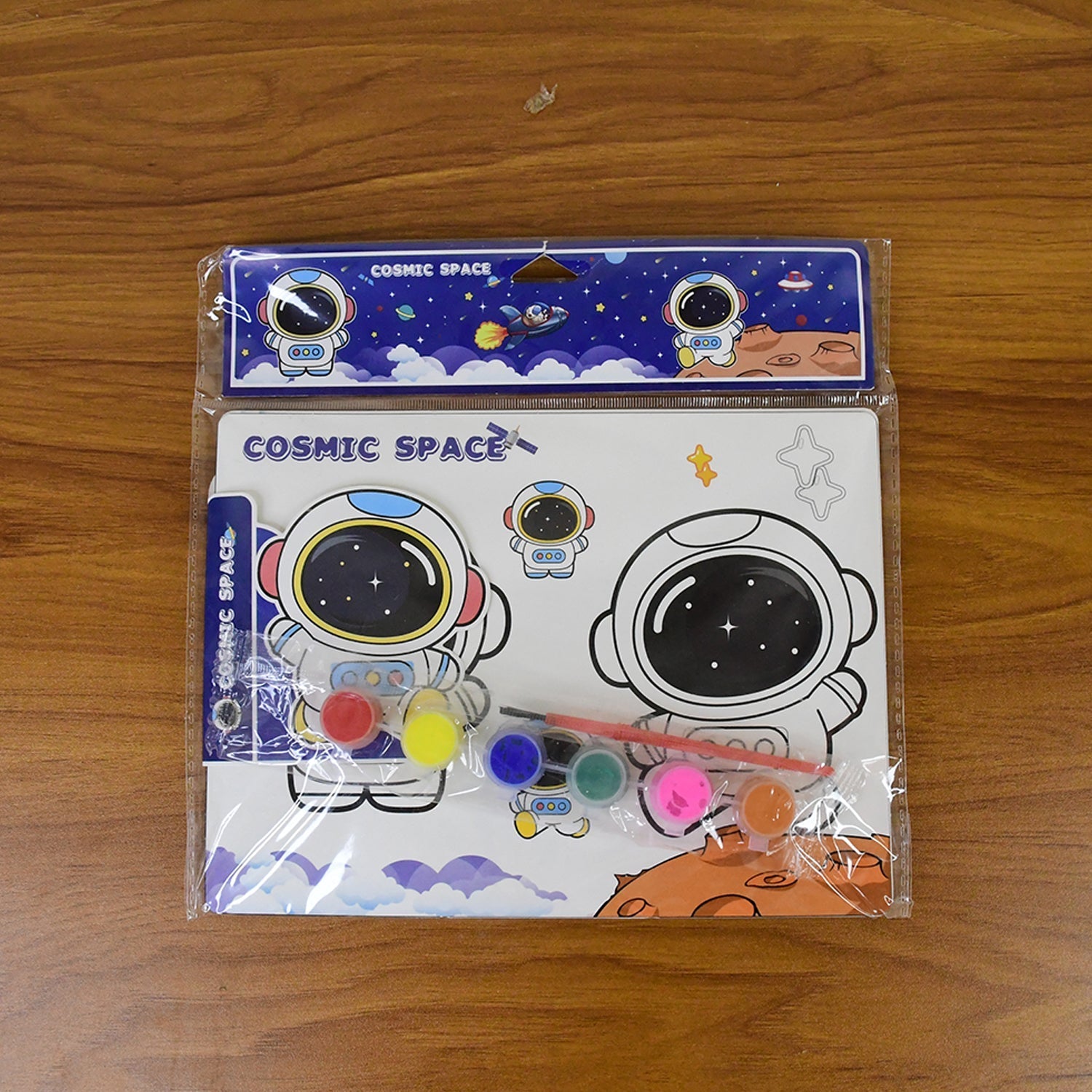 Cosmic Space Theme Kids Painting and Coloring Kit signaturekarts