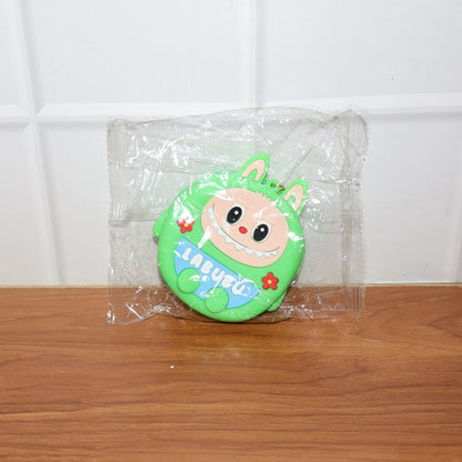 Cute Cartoon Character Coin Pouch with Keychain & Wrist Strap The Morsignaturekarts