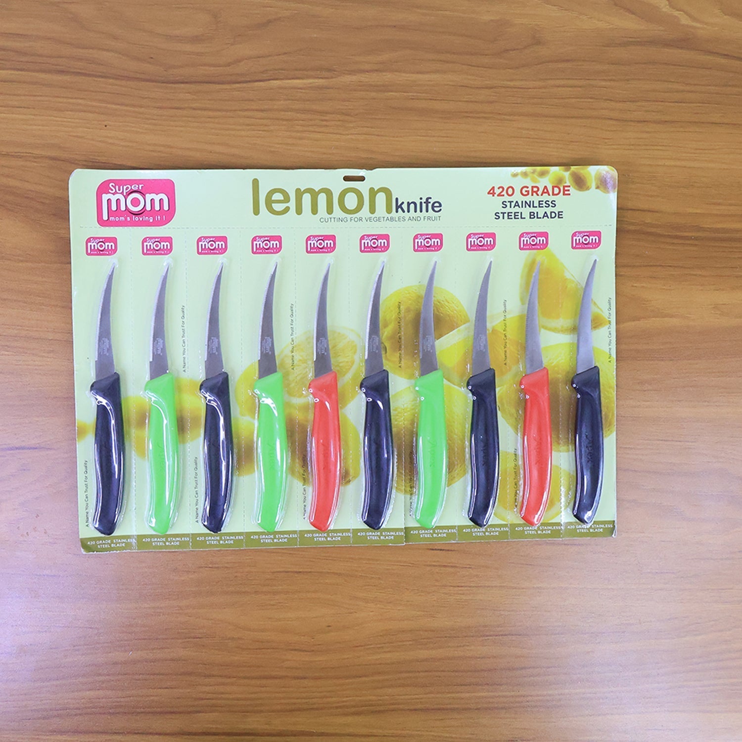 Supermom Stainless Steel Lemon Knife (10 Pc / Set) signaturekarts