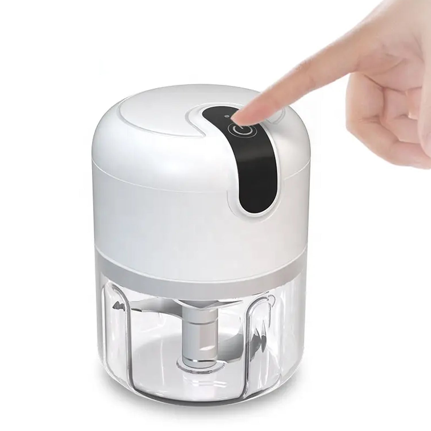 Wireless USB Rechargeable Mini Electric Garlic Machine / Chopper (250Ml) Signaturekarts