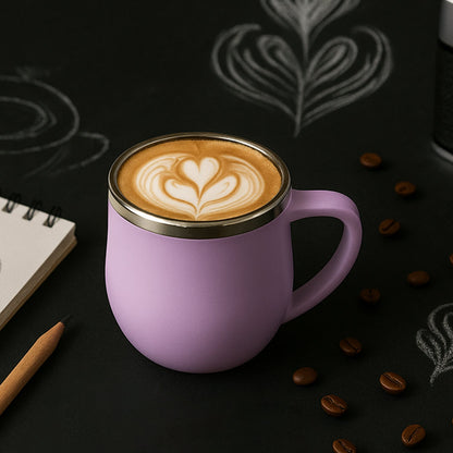Apex Chit-Chat Double Wall Stainless Steel Mug Set (6Pc/200ml) Approx signaturekarts