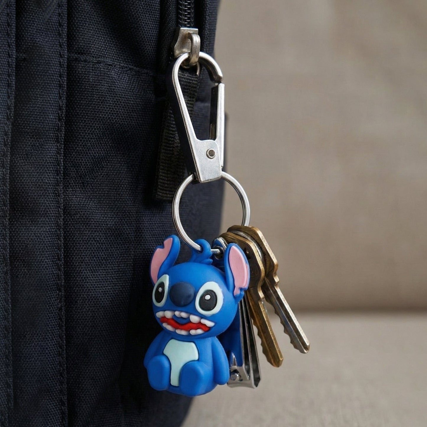 Mix Design Cartoon Nail Cutter Keychain with Mini Nail Clipper (1 Pc) The Morsignaturekarts