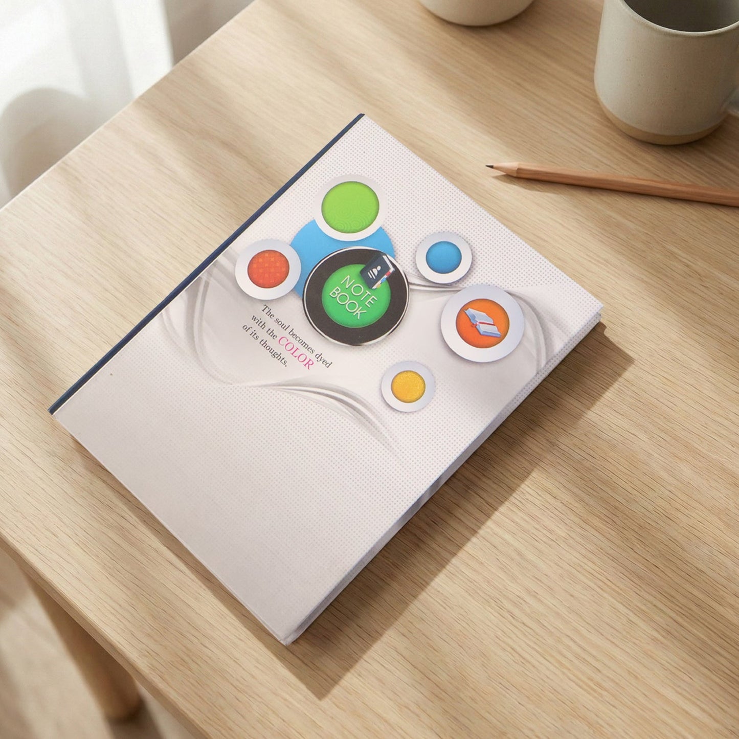 Hardbound Ruled Notebook (1 Pc / 100 Pages / 240x180mm) The Morsignaturekarts