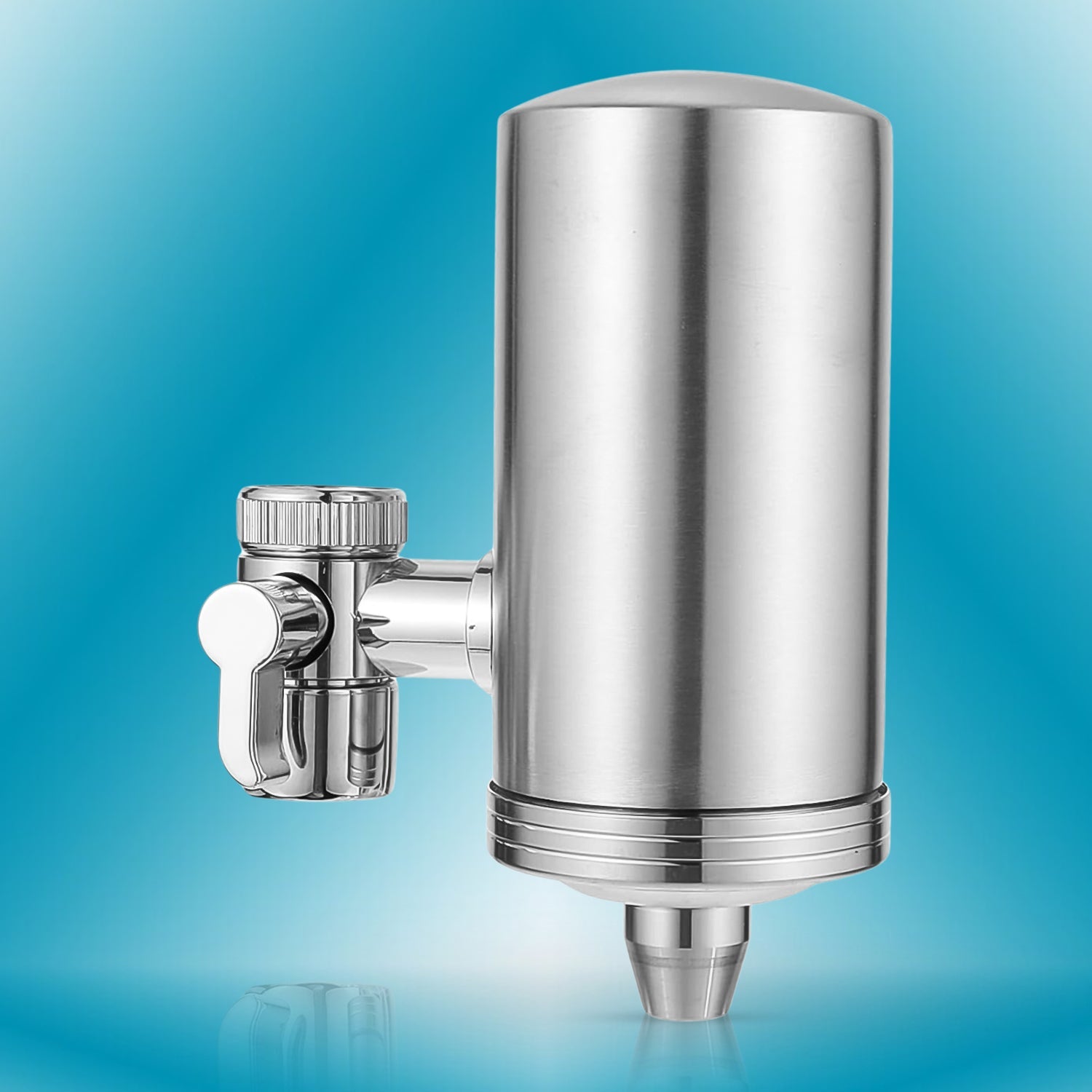 304 Stainless Steel Faucet Mount Water Filter, Water Purifier (1 Set) Signaturekarts