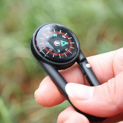Clip Snap Hook Mini Compass (1 Pc / Mix Design) Signaturekarts