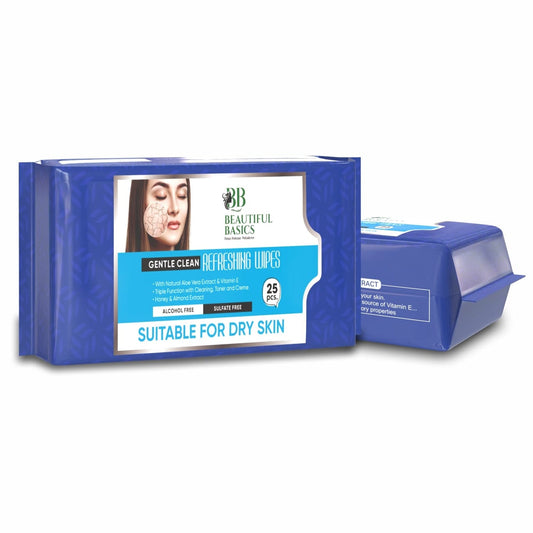 Refreshing Wet Wipes For Face Facial Cleansing Refreshing Skin Hydration Soothing For Skin Ph Balance Alcohol Free Nourishing With Fruit Extract 25 Wipes - signaturekarts.com