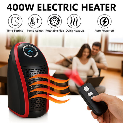 Wonder Warm 400W Wall Plug Room Heater with Remote Control (1 Pc) The Morsignaturekarts