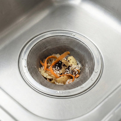 Stainless Steel Sink Drain Strainer Set (3 Pc) The Morsignaturekarts