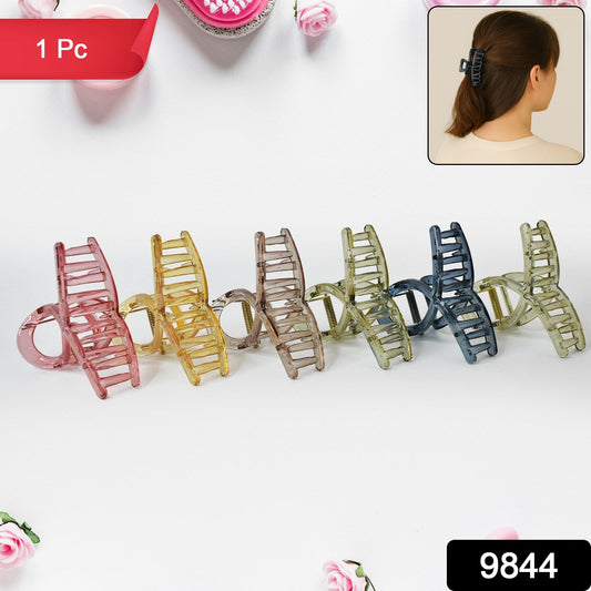 Plastic Hair Clamp Grip, Simple Matte Hair Barrette Clamp (1 Pc) Signature kart