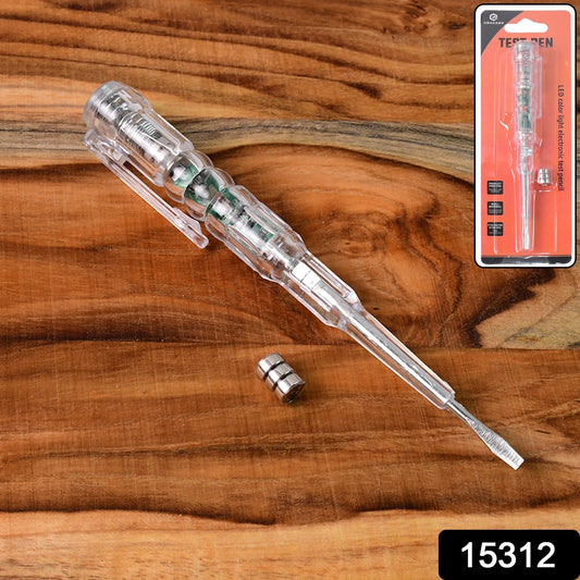 Electrical Detector Slotted Screwdriver With Small Batteries (1 Pc) Signature kart