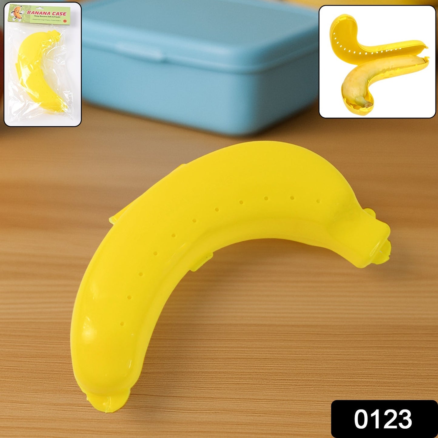 Banana Case Lunch Box Yellow Signature Kart