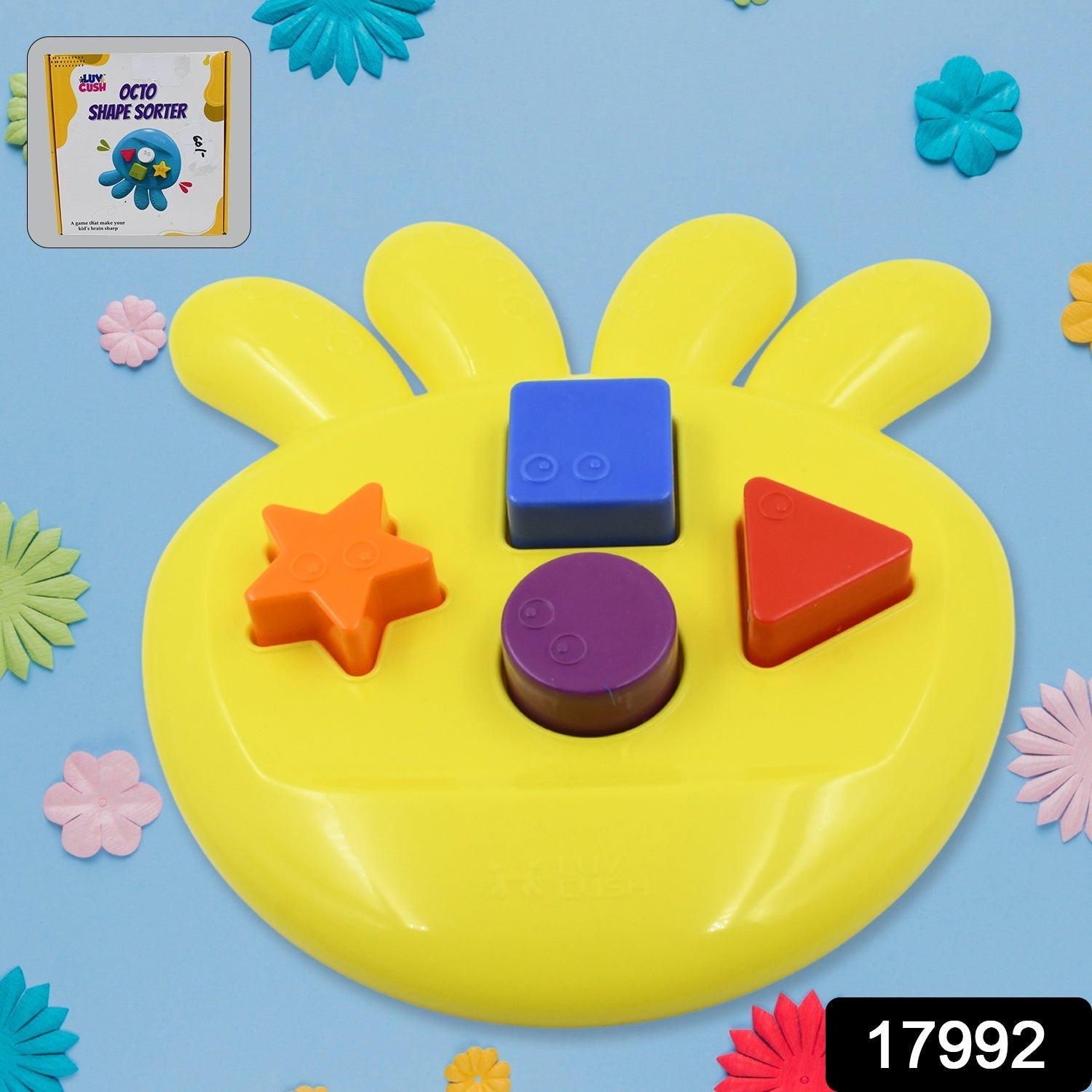 Octo Shape Sorter Toy for Kids’ Learning & Grasping (1 Pc) signaturekarts