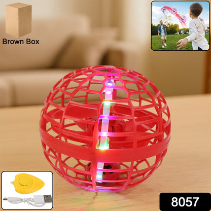 Flying Ball Toys, USB Rechargeable Built-in RGB Lights 360°Rotating Magic Controller signaturekarts