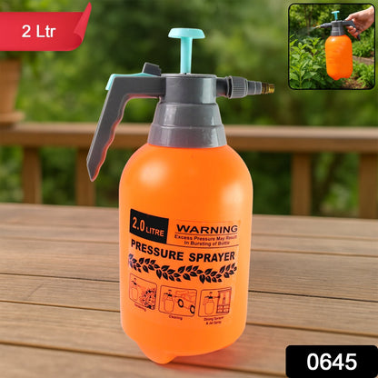 Water Sprayer Hand-held Pump Pressure Garden Sprayer - 2 L (Mix Color) Your Brand