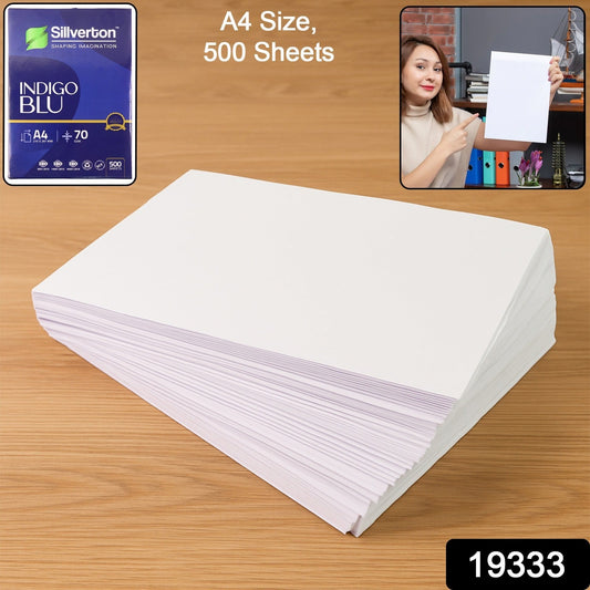 500 Sheets A4 Size Copier Paper – 70 GSM High Bright White Printing Paper Signature Kart