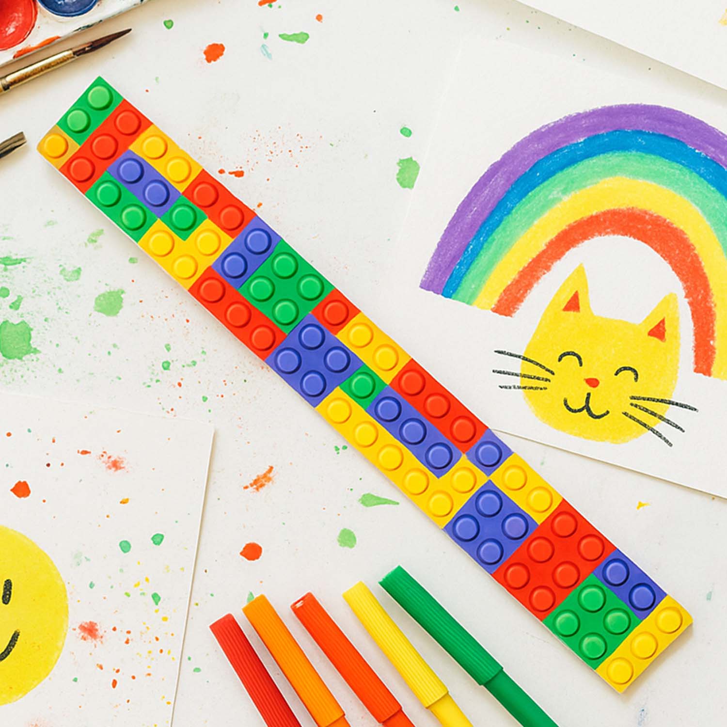 Colorful Snap Slap Bracelet Toy (12 Pc Set ) signaturekarts