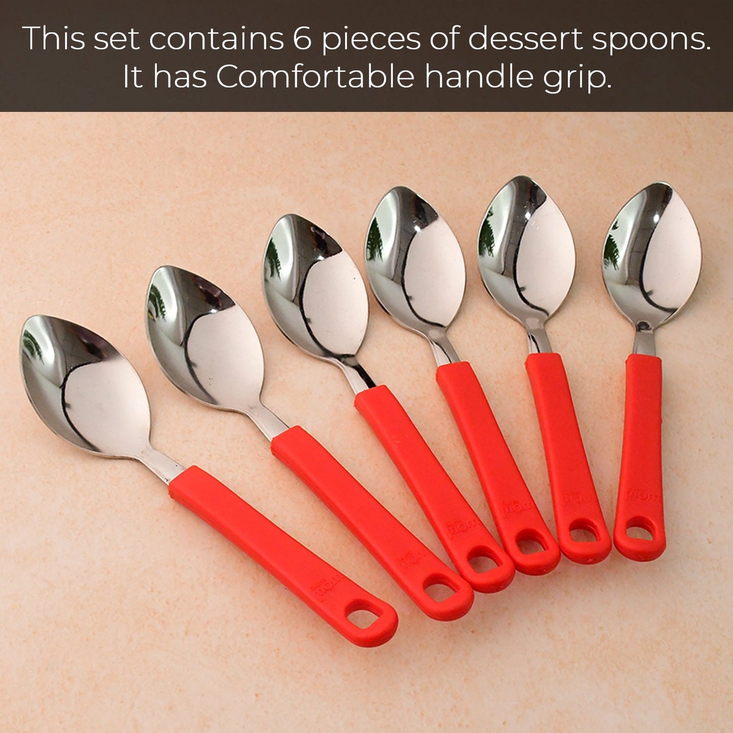 Supermom Premium Stainless Steel Table Spoon (6 Pc / Set) signaturekarts