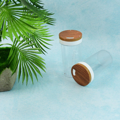 Ganesh Airtight Transparent Kitchen Storage Container Jar Set (2 Pc) signaturekarts