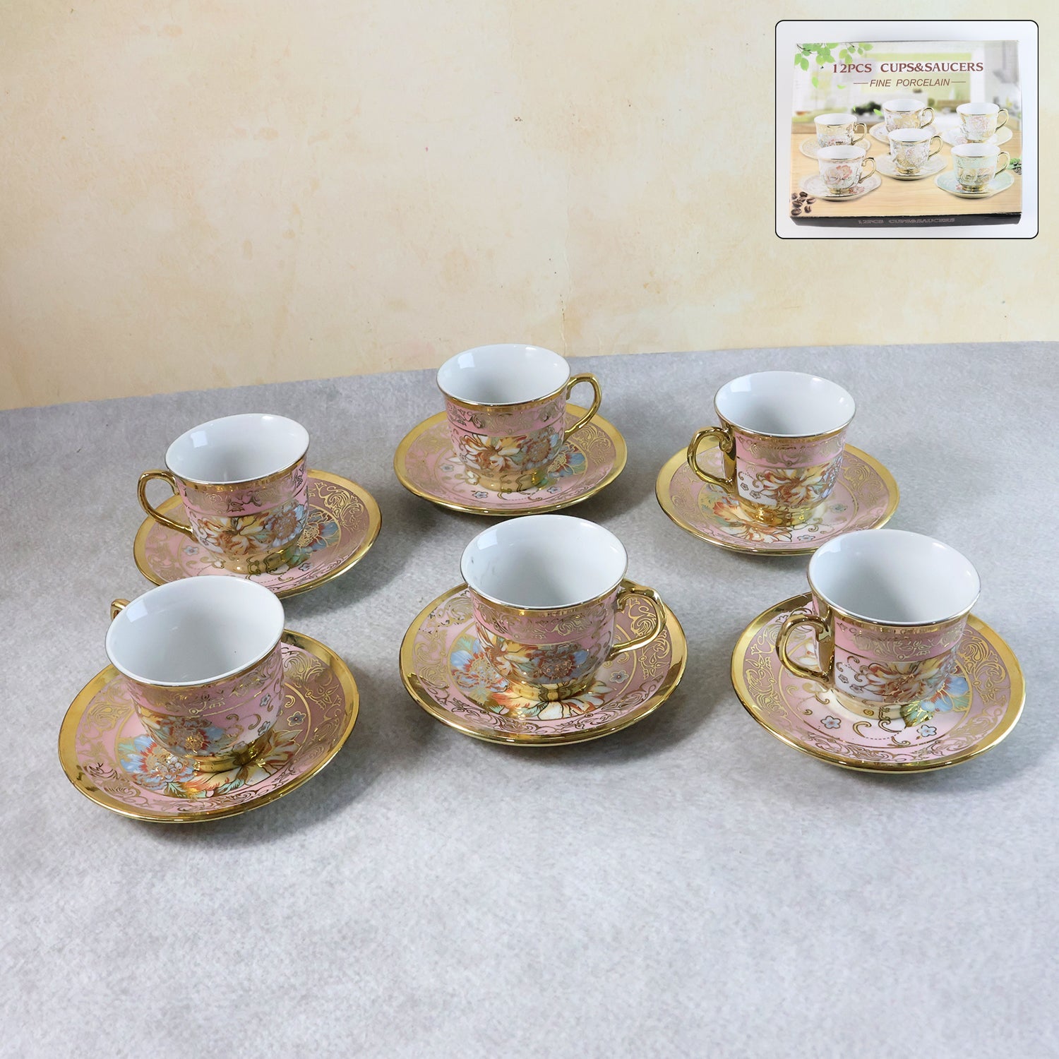 Floral Tea Cups